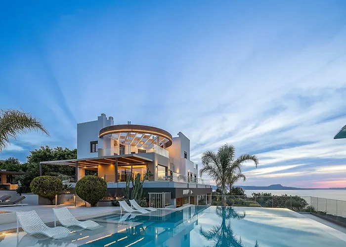 Villa Belle, Where Sea Views Meet Sunset Magic By Etouri Rethymno (Crete)