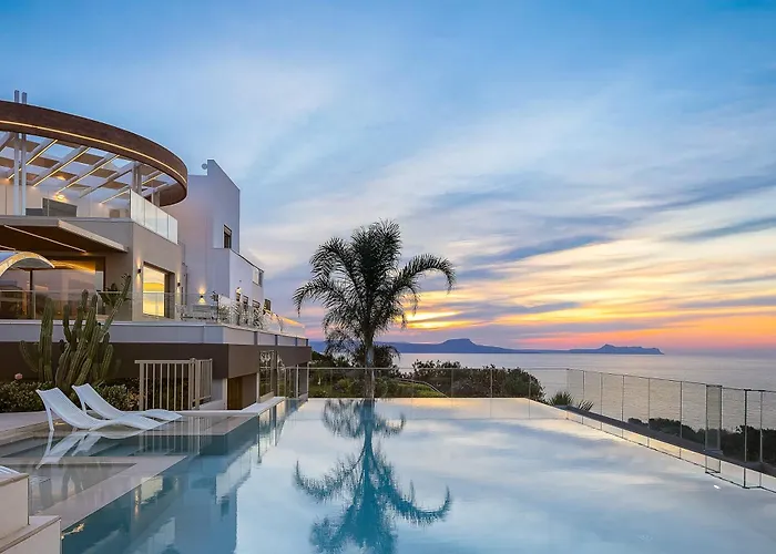 Villa Belle, Where Sea Views Meet Sunset Magic By Etouri Rethymno